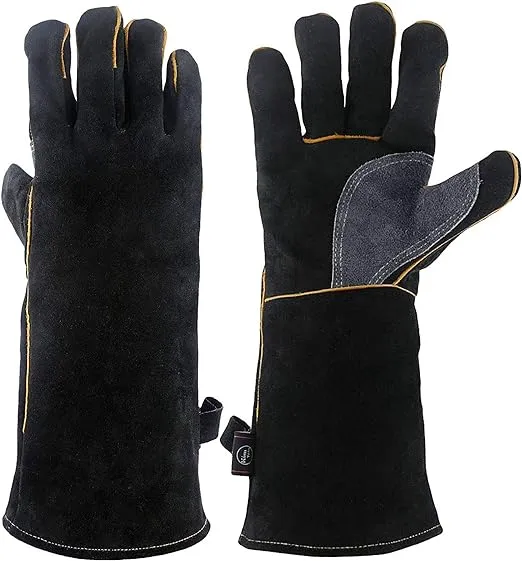 Kim Yuan Leather wood buring stove Gloves